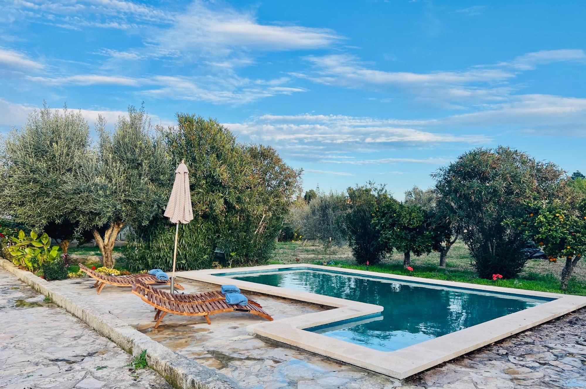 Es Puig Villa Santa Margalida Bagian luar foto