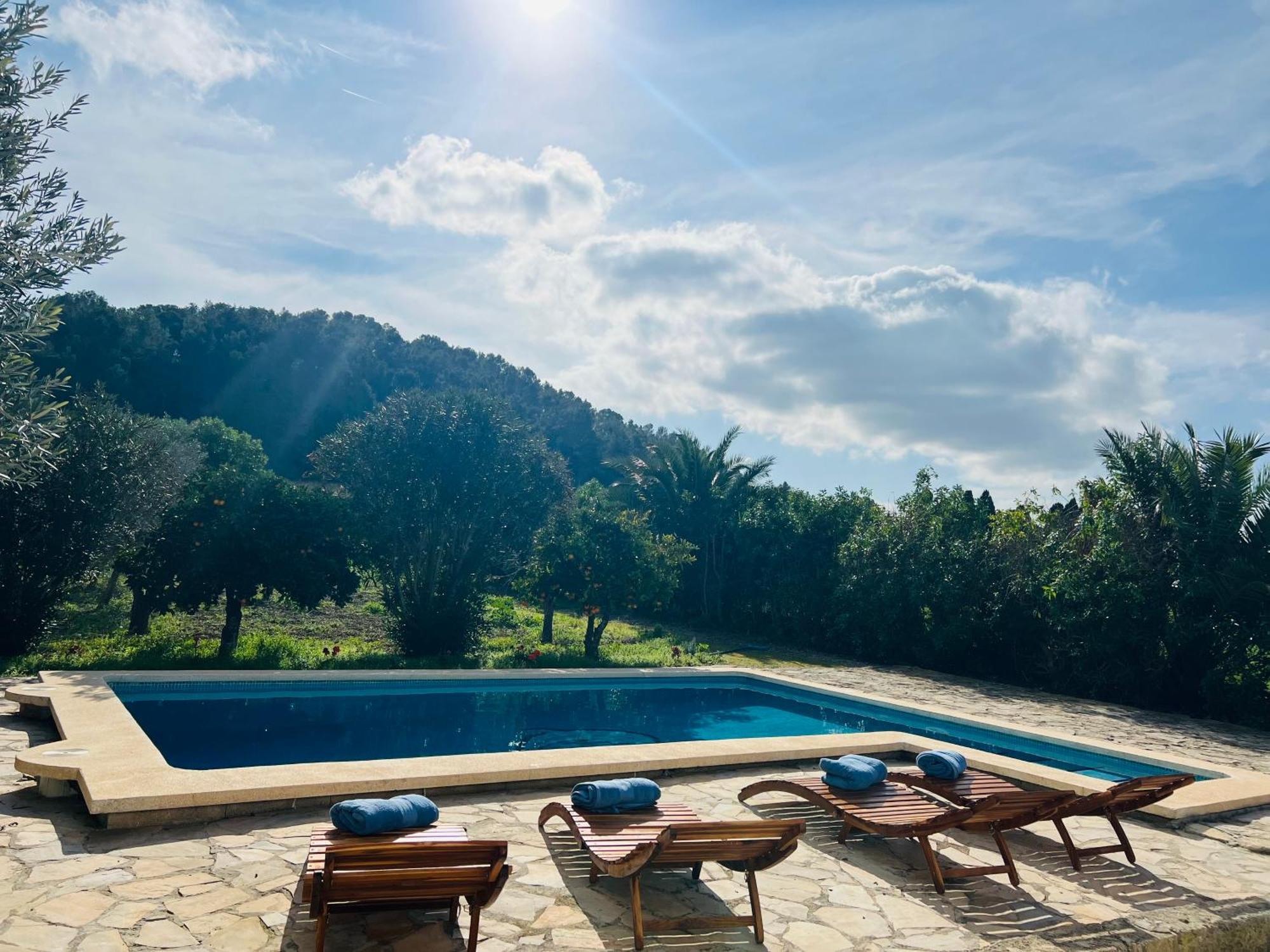 Es Puig Villa Santa Margalida Bagian luar foto