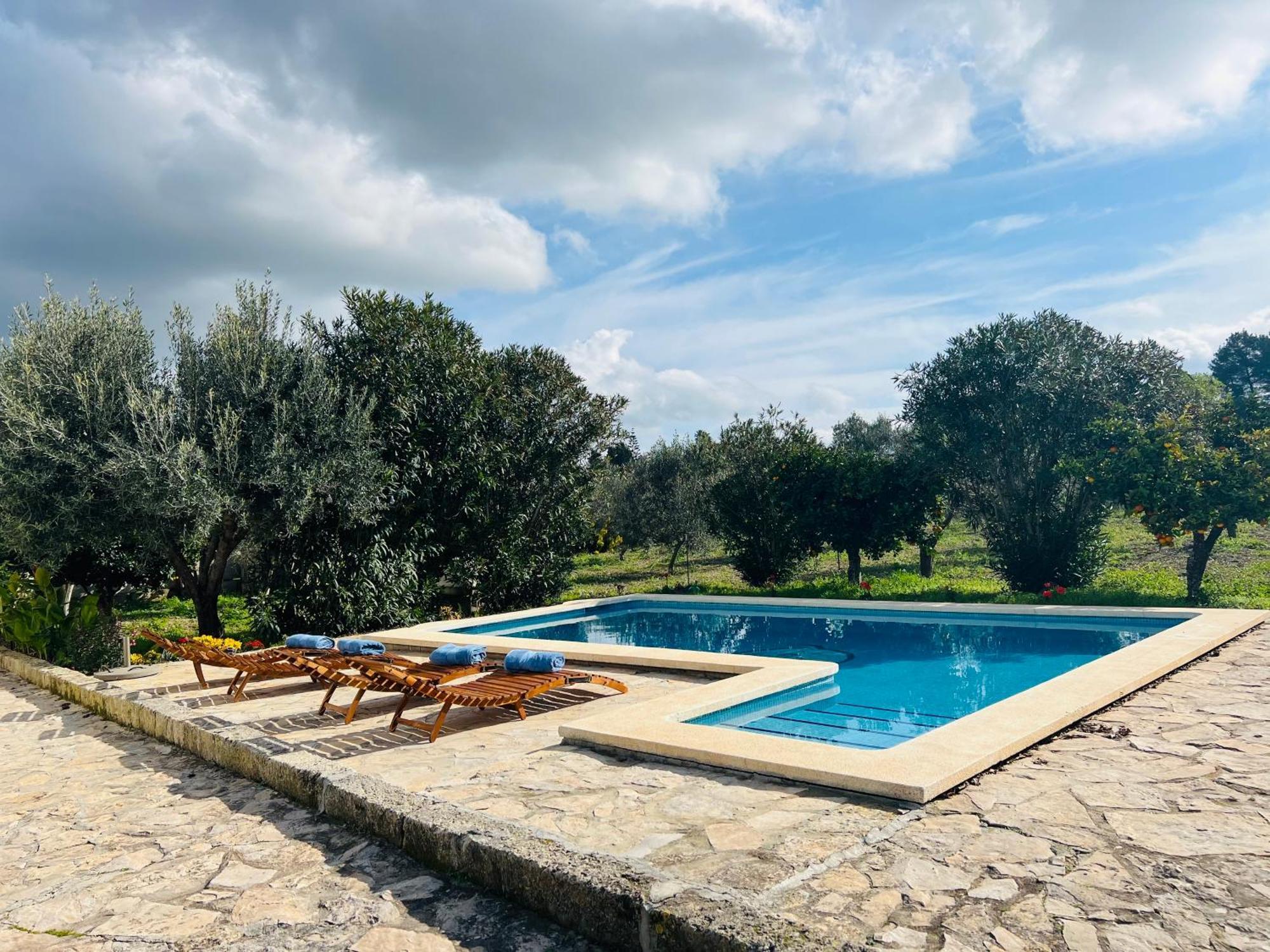 Es Puig Villa Santa Margalida Bagian luar foto